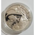 Protea Series - 2004 Silver R1 PROOF - 10YR Democracy - Mintage - 2930 High Value!!!