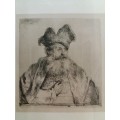 Early Rembrandt engraving
