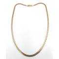 9ct yellow gold Cuban link chain