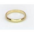 Classic engagement band (9ct gold)