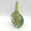 Mid-century Modern Mdina sommerso glass vase by Michael Harris
