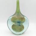Mid-century Modern Mdina sommerso glass vase by Michael Harris