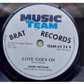 (1970`s/ 80`s RADIO 5 DJ) SABC COPY -  HENRY BOTHMA - HEY NOW I`M IN LOVE / LOVE GOES ON (7`)