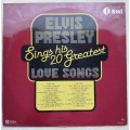 ELVIS PRESLEY - 20 GREATEST LOVE SONGS