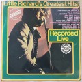 LITTLE RICHARD - Little Richard's Greatest Hits Recorded Live