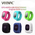 Childrens smart GPS W5 Watch Bracelet Wristband of Mobile Phone Anti-lost Personal Tracker