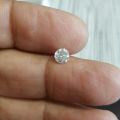 Certified 0.68 D Color Round Brilliant Natural Loose Diamond 5.77mm