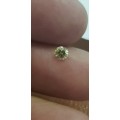CERTIFIED 0.25Cts SPARKLING YELLOW NATURAL DIAMONDS