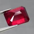 3.43 Ct. Ruby Natural Octagon Facet Top Blood Red Madagascar Fabulous