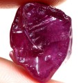 20.36 Ct. Rough Ruby Natural Purple Red Madagascar Huge