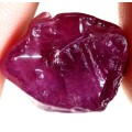 20.36 Ct. Rough Ruby Natural Purple Red Madagascar Huge