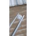 CERTIFIED 0.10Cts  SPARKLING  NATURAL DIAMOND ROUND BRILLIANT