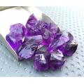 Amethyst Rough Fantastic Quality ,Size 14-16 MM Hand Cut ,Natural Purple Amethyst Gemstone