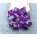 Amethyst Rough Fantastic Quality ,Size 14-16 MM Hand Cut ,Natural Purple Amethyst Gemstone