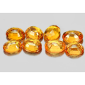 Spessartine Garnet Orange 0.57Ct. Oval  5.5 x 4.5 Mm. Natural Gems