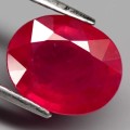 3.51Ct. Ruby Natural OVAL Facet Top Blood Red Madagascar