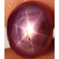 5.24Ct. Unheated Ruby Natural 6 Rays Star Oval Cabochon Top Blood Red Madagascar