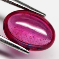 3.03 Ct. Ruby Natural Oval Cabochon Pinkish Red Color