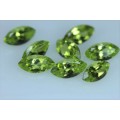 GREEN PERIDOT 8X4 MM MARQUISE CUT FACETED LOOSE AAA GEMSTONE