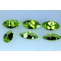 GREEN PERIDOT 8X4 MM MARQUISE CUT FACETED LOOSE AAA GEMSTONE