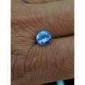 Purplish Blue Tanzanite 0.63Ct.Ravishing Color & Full Sparkling! Natural Tanzania