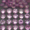 Fancy Color Sapphire 1Pcs/0.10Ct Round Diamond Cut 2.4mm.Beautiful Color!