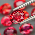 Imperial Red Sapphire 1Pcs/0.40Ct Oval 5x4 mm.Songea,Africa!