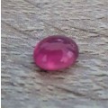 2.93Ct. Ruby Natural Oval Cabochon Top Blood Red