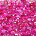 **Top Red Pink** Ruby  0.056Ct Round 1.5-2 mm. Rare! Thailand