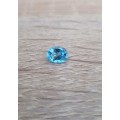 Topaz Swiss Blue 0.97 Ct. Oval Shape 7 x 5 Mm.  Natural Gemstones