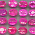 Top Pinkish Red Ruby 1Pcs/0.43Ct Oval 5x4 mm.HEATED ONLY Vietnam