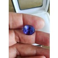 11.66Ct. Tanzanite Oval  Bluish Violet **Certified**Very Good Color! Natural