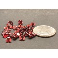 Red Mozambique Garnet Round 4 mm. 1Pcs/0.36Ct