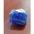 TANZANITE 145.13Cts. NATURAL VIOLET BLUE SPECIMEN ROUGH