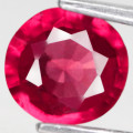 0.92Ct.Rhodolite Natural Round Hot Pink Purple Good Color Garnet