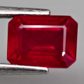 1.16 Ct. Ruby Natural Octagon Facet Top Blood Red Lovely