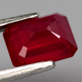 1.16 Ct. Ruby Natural Octagon Facet Top Blood Red Lovely