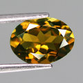 1.21Ct. Tourmaline Oval Golden DAZZLING Untreated Natural