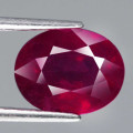 2.32Ct. Ruby  Oval Facet **Blood Red** Sparkling & Good Color!
