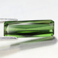 1.19Ct. Green Tourmaline Scissor Cut Nigeria Precious Gem Ravishing Natural