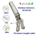 Antenna Barrel Shape High Gain Omni-Directional  10meters Cable for Signal Booster