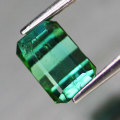 1.61Ct. Green Tourmaline Emerald Cut Nigeria Natural