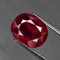 2.27Ct. Ruby  Oval Facet Red Sparkling & Good Color!