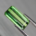1.12Ct.  Tourmaline Emerald Cut Green Nigeria Untreated Natural