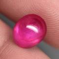 5.78Ct. Ruby Oval Pinkish Red Cabochon Top  Natural