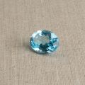 Baby Blue Topaz 2.98cts Oval 8x10mm  Ravishing Color and Full Fire! Brazil