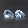 1.12Ct. Sky Blue Aquamarine Pear Shinning Untreated Natural