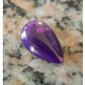 Sugilite Purple 6.09Cts  Pear Shape Natural