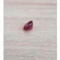 1.13Ct. Spessartine Garnet Round Cut Red  Sparkling Untreated Natural