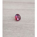 1.13Ct. Spessartine Garnet Round Cut Red  Sparkling Untreated Natural